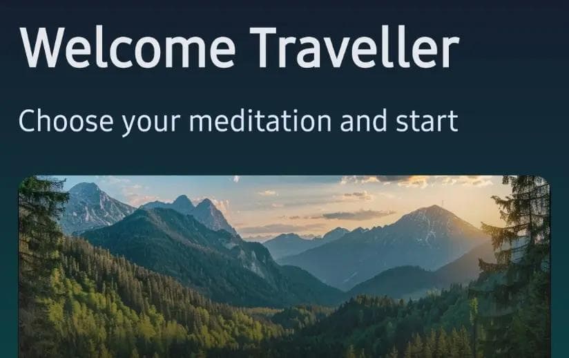 Meditation App – Find Calm, Boost Focus