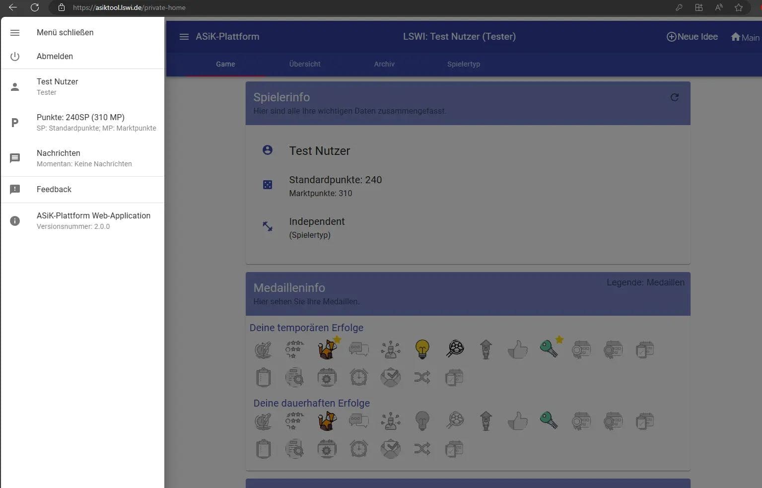 ASIK – Adaptive Gamification App
